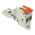 Connecteur femelle pour 1 conducteur levier push-in cage clamp', gris clair - Wago - 8321102/306000