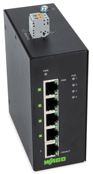 Switch ethernet eco 5 ports (4 poe+) 1000base-t - version compacte