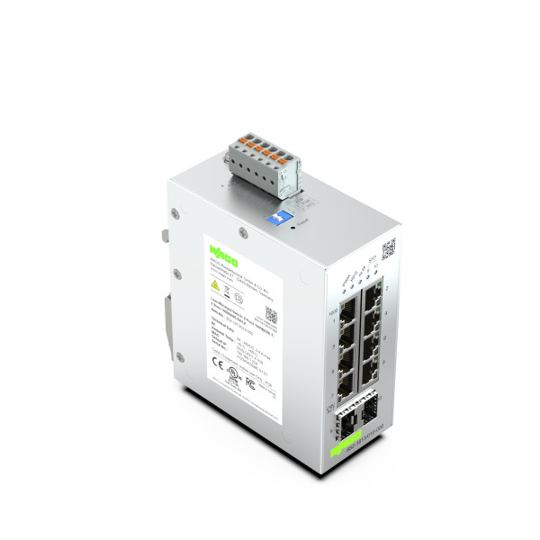 Switch ethernet administrable lean 8 ports 1000base-tx - 2 slots sfp 1000