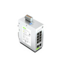 Switch ethernet administrable lean 8 ports 1000base-tx - 2 slots sfp 1000