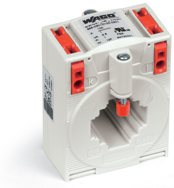 Transformateur d'intensité 100 a / 1 a - 2.5 va - classe 1