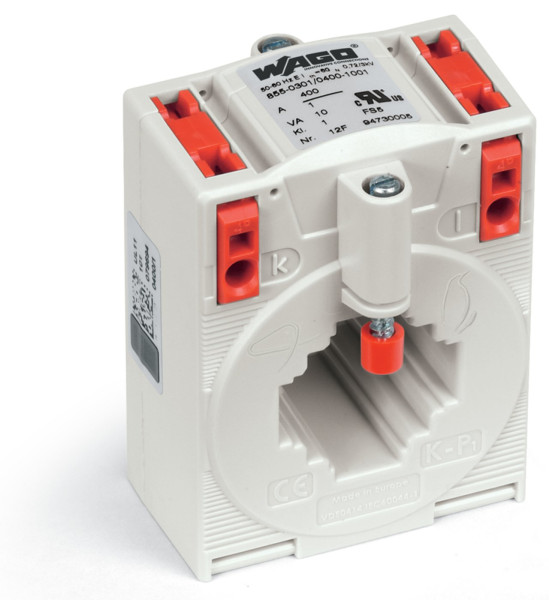 Transformateur d'intensité 400 a / 1 a - 10 va - classe 1