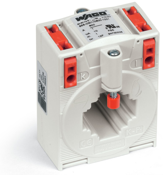 Transformateur d'intensité 600 a / 1 a - 10 va - classe 1