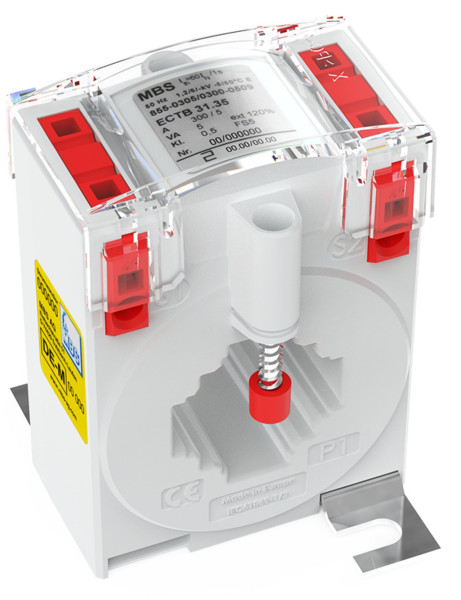 Transformateur d'intensité 250 a / 5 a - 5 va - classe 0.5 - facturation