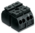 Verb.kl.2-p. 2-pin schwarz aufdr.
