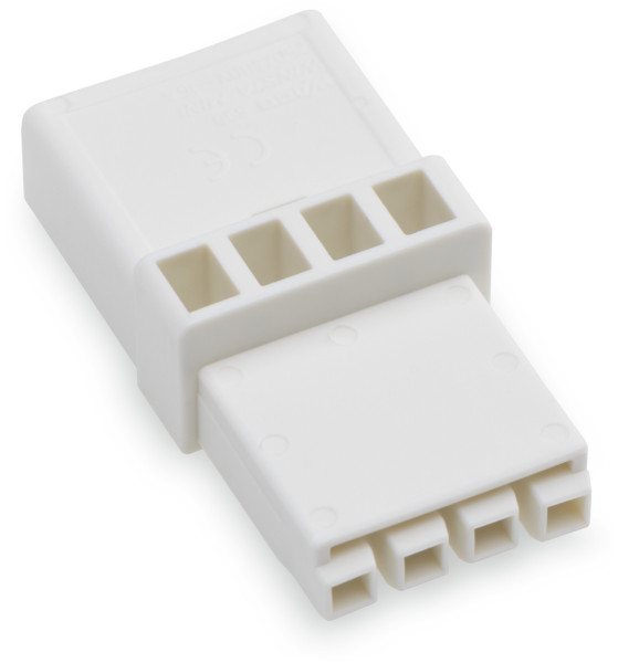 Dispositif d'accouplement 4 pôles cod. a, blanc