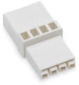 Dispositif d'accouplement 4 pôles cod. a, blanc