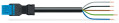 Cordon mini f/- 5g1.5/pvc/2m/noir