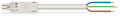 Cordon f/- 3g1.5/pvc/1m/blanc