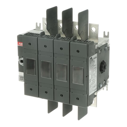 Interrupteur sectionneur fusible os 4-pole class j 100 a.