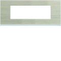 Plaque de finition gallery 6 modules latté entraxe 57 mm