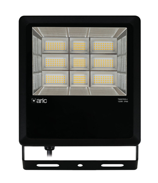 Twister 4 noir 120w 3000k ip66 ik08 18600lm 90° 50000h