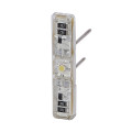Voyant témoin 12V, 24V ou 48V Legrand Céliane à câbler sur borne libre