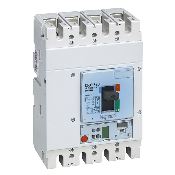 Dpx³630 disjoncteur electronique s10 4p 400a 70ka