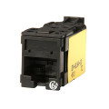 Lot de 20 connecteurs rj45 hd jack catégorie 6a utp - noir