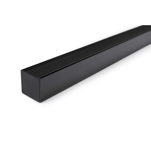 Rubans led profilé aluminium saillie semi-profond 20 2m kit noir
