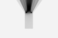 Luminaire linéaire sur rail raxa wallwasher 1200 31w 3272lm 930 dali blanc