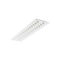 Luminaires tertiaire et scolaire encastrés - optix luminaire led encastré 1200x300mm 2 lignes 24w 3450lm 840 blanc da