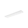 Luminaire surface et suspendu optix s 1200 2l 24w 3600lm 840 blanc ssa
