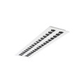 Luminaire encastré optix e 1200 2l luminature 37w 3810lm 940 aluminium ssa