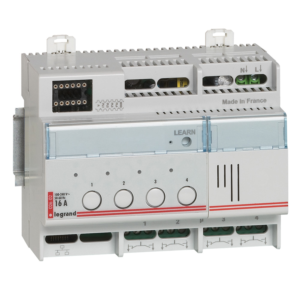 Relais D'éclairage Leviton NSI DDS 5300, 4 Canaux, Occasion Fonctionnel