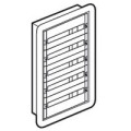 Coffret distribution encastré XL3 160 - tout modulaire - 5 rangées - 120 mod