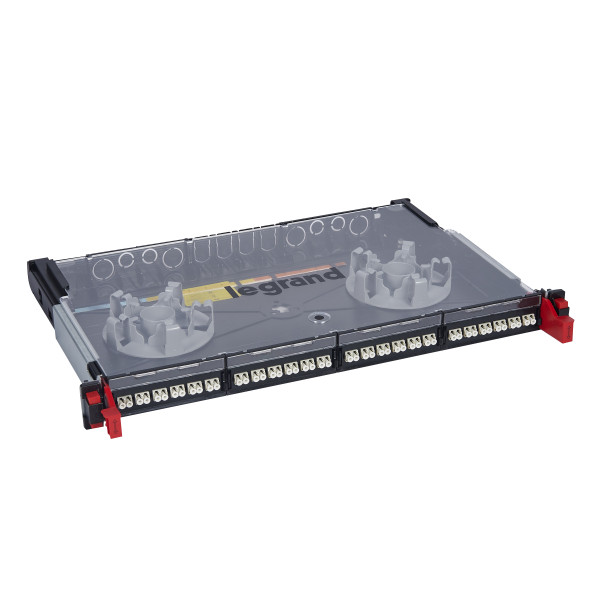 Legrand - tiroir optique modulaire équipé 19 coulissant lcs³ - 24 lc duplex multimode"