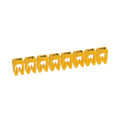 Repère CAB 3 pour filerie 0,15 à 0,5 mm² - lettre majuscule T