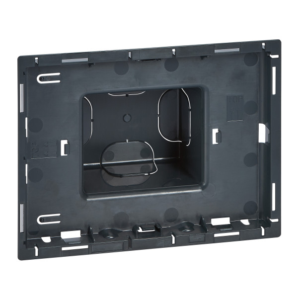 Boite et support pour montage affleurant des commandes tactiles ux touch