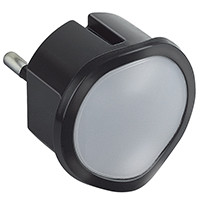 Veilleuse crépusculaire automatique - LED haute luminosité - noir - Legrand - Legrand - 050677