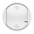 Enjoliveur Céliane Lever/Coucher sans fil - Blanc, compatible Netatmo