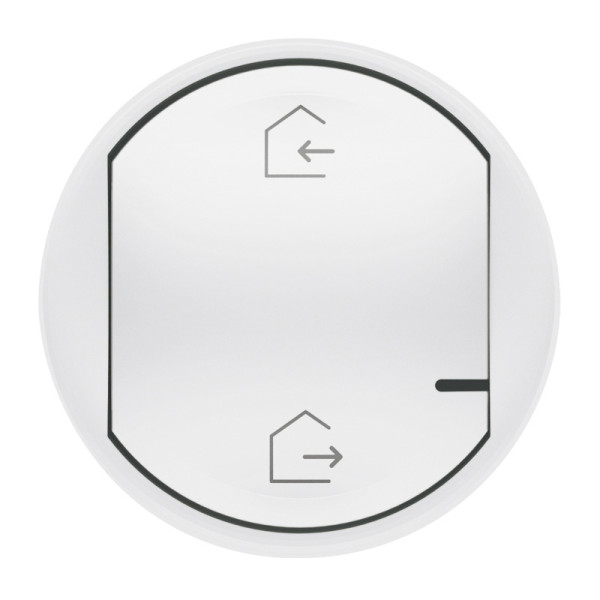 Enjoliveur Céliane With Netatmo commande générale sans fil Départ/Arrivée - Blanc