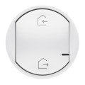 Enjoliveur Céliane With Netatmo commande générale sans fil Départ/Arrivée - Blanc