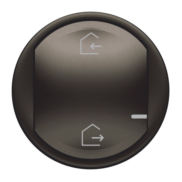 Enjoliveur Céliane Commande Départ/Arrivée - Graphite, Compatible Netatmo