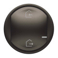 Enjoliveur Céliane Commande Départ/Arrivée - Graphite, Compatible Netatmo