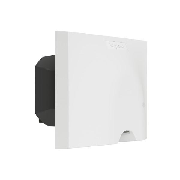 Legrand - sortie de câble connectée compatible fil pilote 3000w avec fonction on - off et mesure de la puissance – blanc