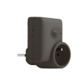 Prise de courant Mobile Connectée 16A 3680W avec Mesure et Notifications - Graphite Netatmo