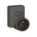 Prise de courant Mobile Connectée 16A 3680W avec Mesure et Notifications - Graphite Netatmo