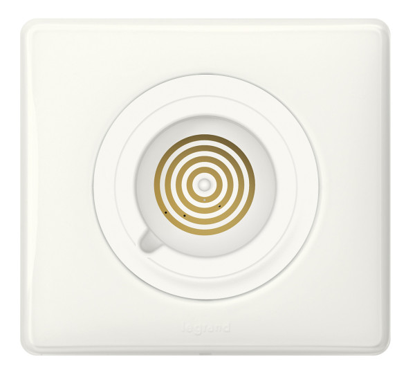 Prise magnétique Céliane With Netatmo pour appel, réf. 078281/078201, sans enjoliveur