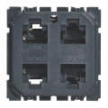 Prise quadruple RJ45 STP Multimedia Legrand Céliane - Réseau optimum auto