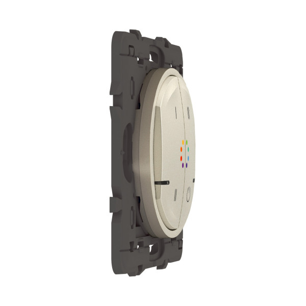Commande sans fil Céliane With Netatmo pour ampoules multicouleurs compatible Zigbee - finition titane