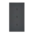 Triple va-et-vient noir mat Legrand Art d'Arnould univers Epure