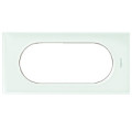 Plaque verre kaolin Legrand Céliane 4/5 modules