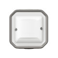 Détecteur de mouvement Legrand plexo 2fils sans neutre complet en saillie gris