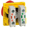 Bouton poussoir coup de poing arrêt d'urgence Legrand Mosaic - à clé - 10 A - 2 mod