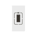 Legrand mosaic chargeur 1 mod 1 usb c 1.5a 7.5w blanc