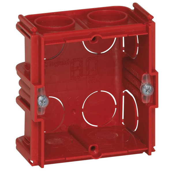 Legrand boite maconnerie composable 1 poste prof. 40 mm - dim:71x71mm