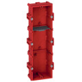 Legrand boite maconnerie monobloc 3 postes prof. 40 mm - dim:221x71mm