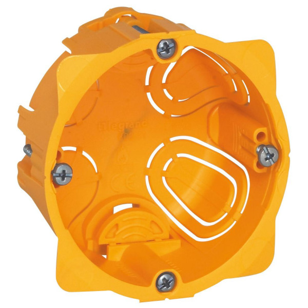 Legrand boite pour cloisons seches 1 poste prof. 40mm - diam 67mm