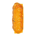 Legrand boite pour cloisons seches 3 postes prof. 40mm - diam 67 mm
